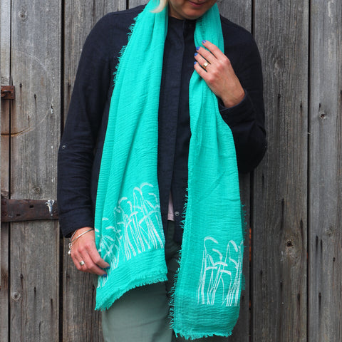 'Cornfield' Scarf - Super soft cotton mix