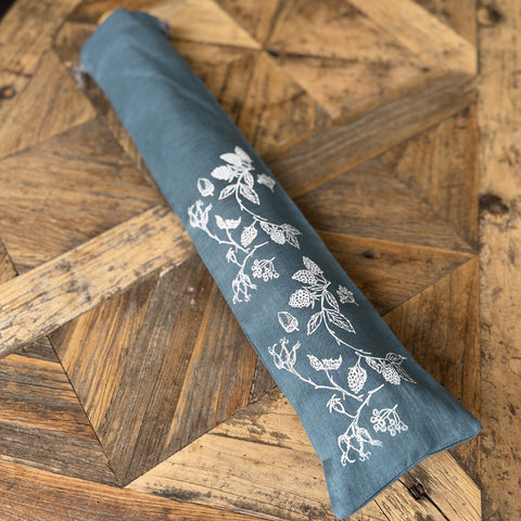 'Forage' Pure Linen Drawstring Baguette Bag - 65cm x 14cm