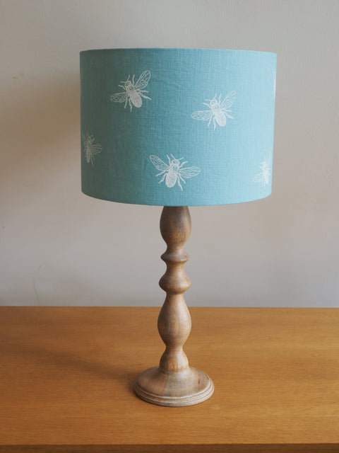 'Bea's Bee' Linen Lampshade