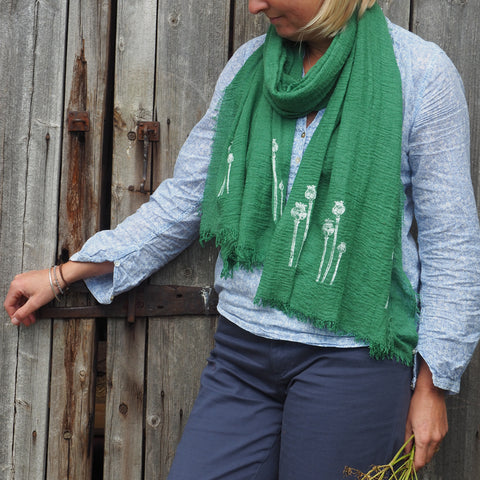 'Poppyseed' Scarf - Super soft cotton mix