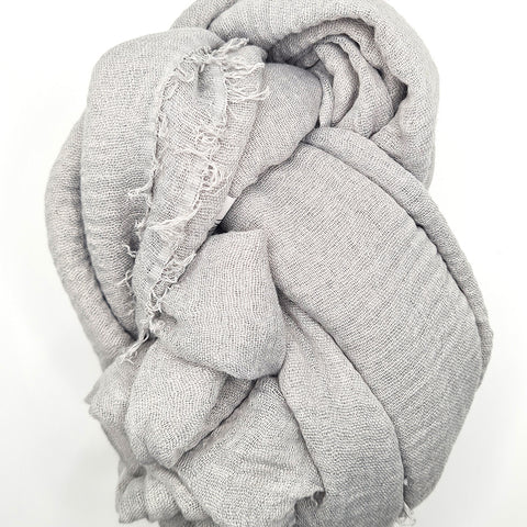 'Blackthorn Blossom' Scarf - Super soft cotton mix