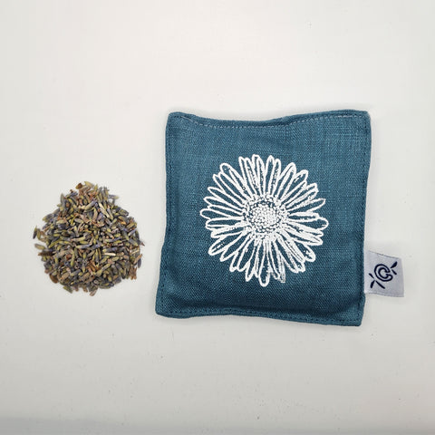 'Daisy' Pure Linen Lavender Bags