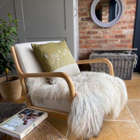 'Meadow' Pure Linen Cushion 'Duo'