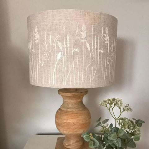 'Meadow' Linen Lampshade