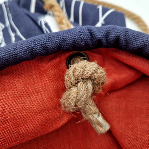 'Hedgerow' Canvas Bucket Bag