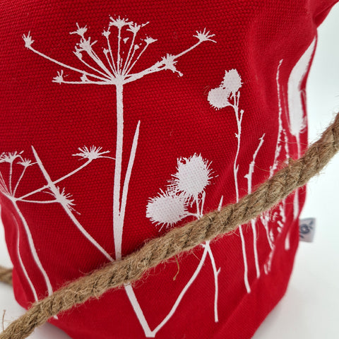 'Hedgerow' Canvas Bucket Bag