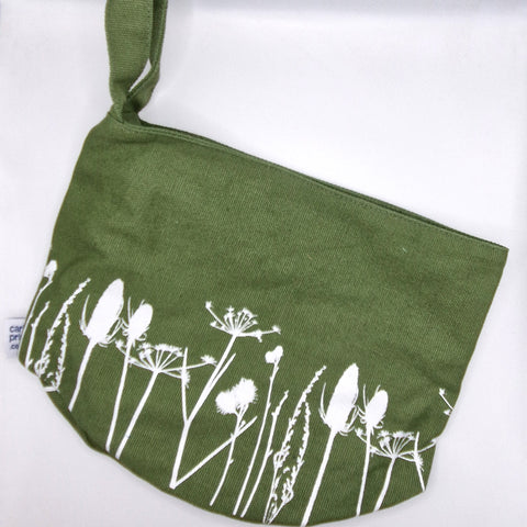 'Hedgerow' Canvas Storage Pot - with hanging loop