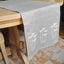 'Cow Parsley Cluster' Pure Linen Table Runner 35cm x 230cm