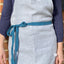 'Hedgerow' Pure Linen Classic Apron