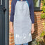 'Hedgerow' Pure Linen Classic Apron