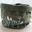 'Hedgerow' Canvas Storage Pot - Large
