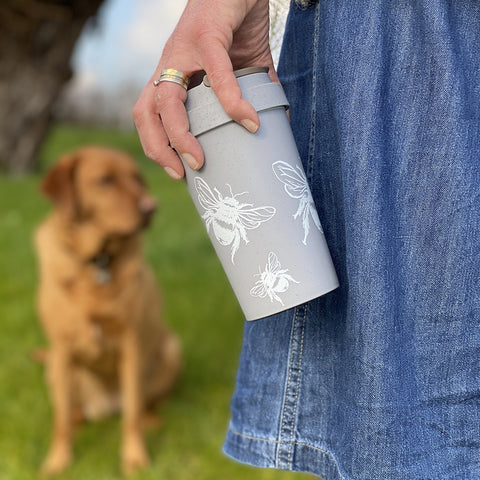 Bea's Bee' ECO Straw fibre Coffee Cup