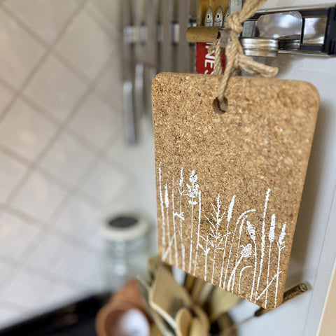 Meadow' Cork Pot Stand - 25cm x 18cm