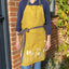 'Hedgerow' Pure Linen Classic Apron