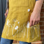 'Hedgerow' Pure Linen Classic Apron