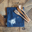 'Bea’s Bee' Picnic Set - Beech Knife, Fork, Spoon in wrap