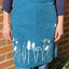 'Hedgerow' Pure Linen Classic Apron