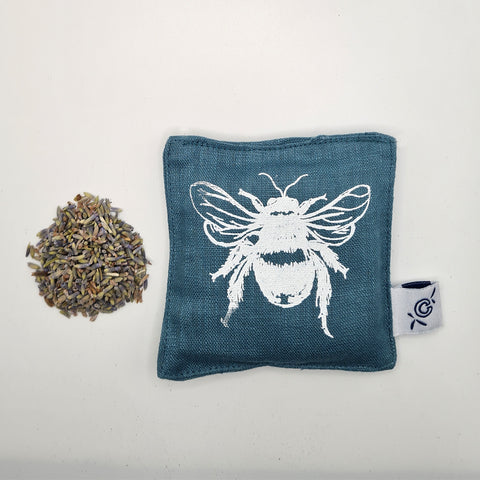 'Bea’s Bee' Pure Linen Lavender Bags