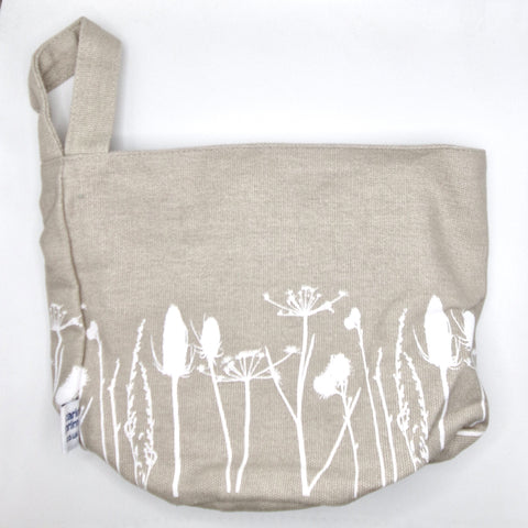 'Hedgerow' Canvas Storage Pot - with hanging loop