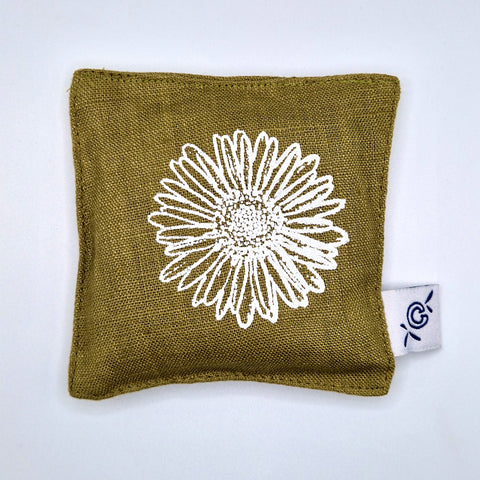 'Daisy' Pure Linen Lavender Bags