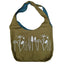 'Hedgerow' Pure Linen Reversible Shoulder Bag