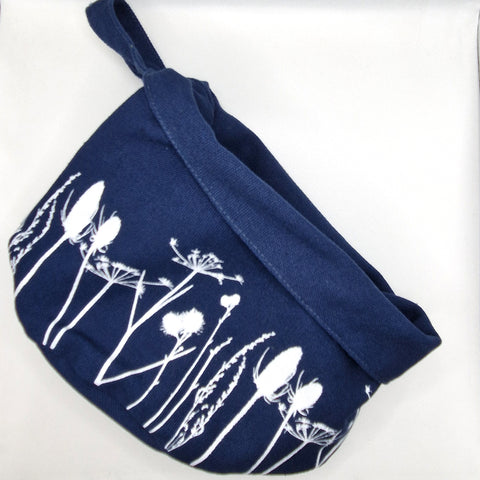 'Hedgerow' Canvas Storage Pot - with hanging loop