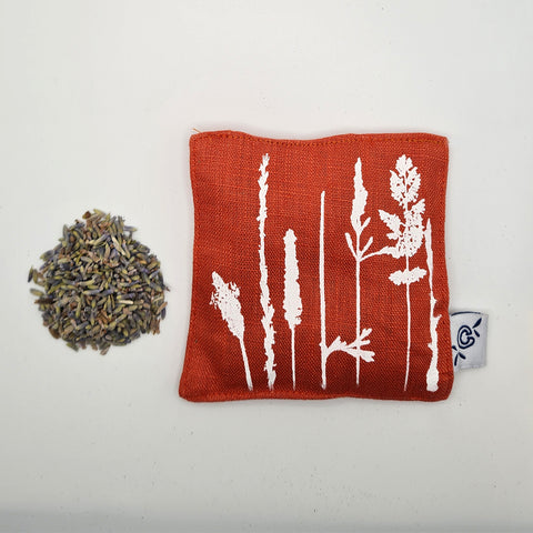 'Meadow' Pure Linen Lavender Bags